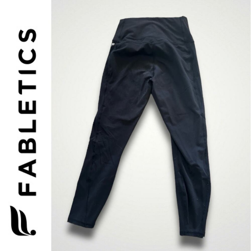 Fabletics NWT Oasis PureLuxe Athleisure Yoga High-Waisted Legging Black Medium - Picture 8 of 14